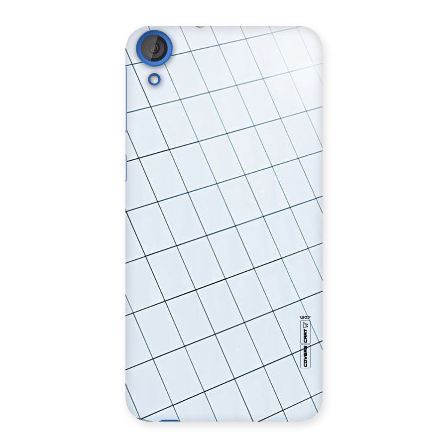 Glass Square Wall Back Case for HTC Desire 820