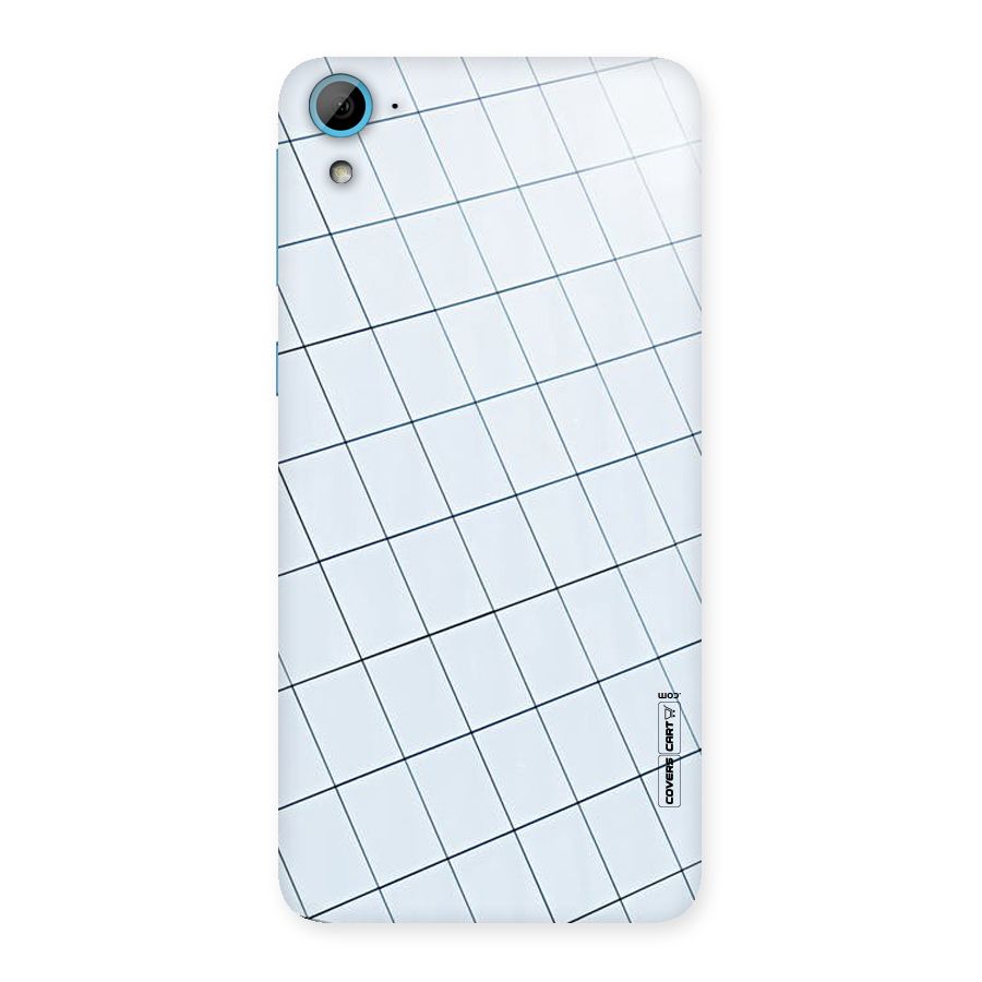 Glass Square Wall Back Case for HTC Desire 826