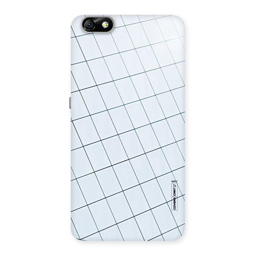 Glass Square Wall Back Case for Honor 4X