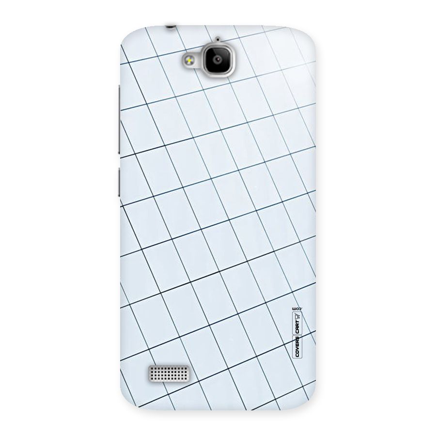 Glass Square Wall Back Case for Honor Holly