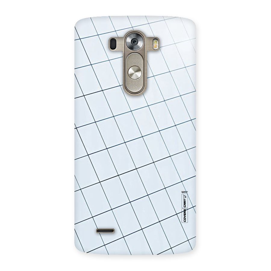 Glass Square Wall Back Case for LG G3