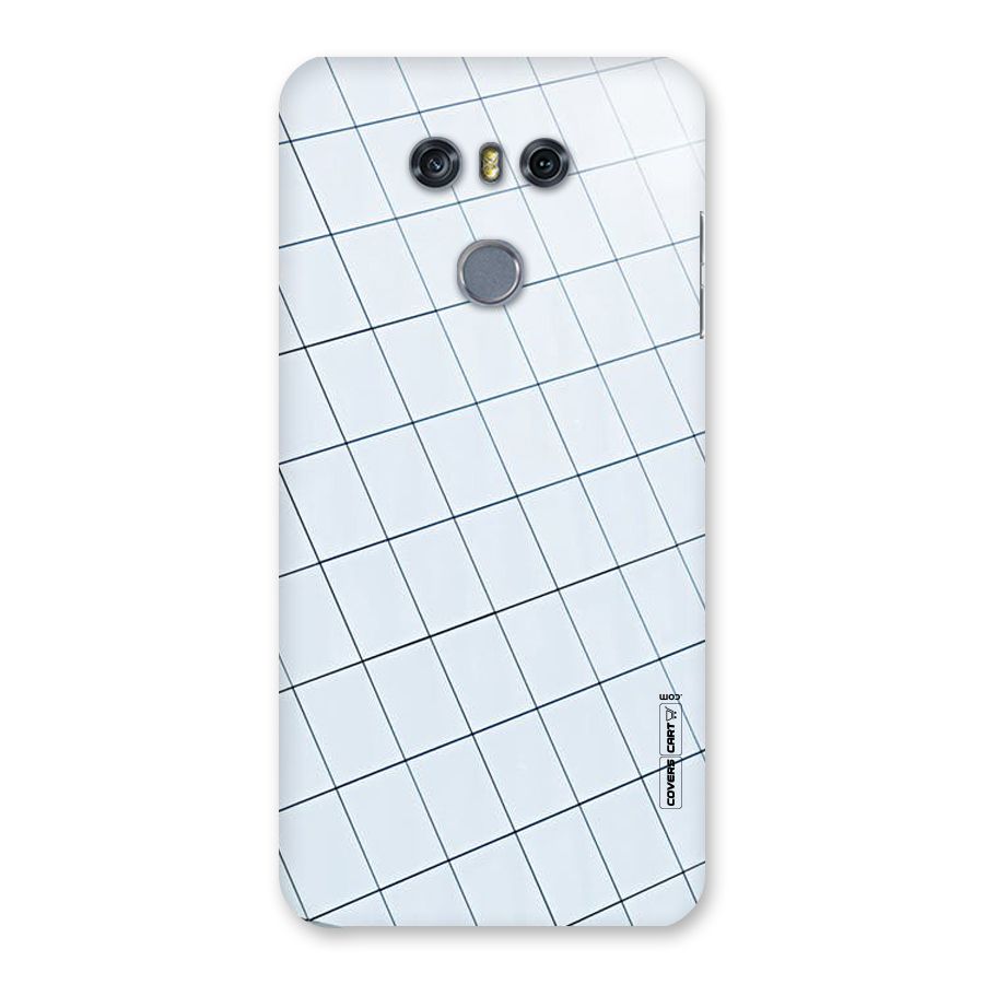 Glass Square Wall Back Case for LG G6