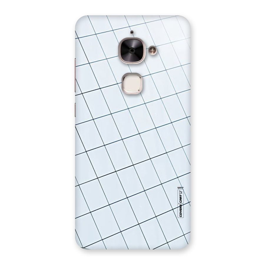 Glass Square Wall Back Case for Le 2