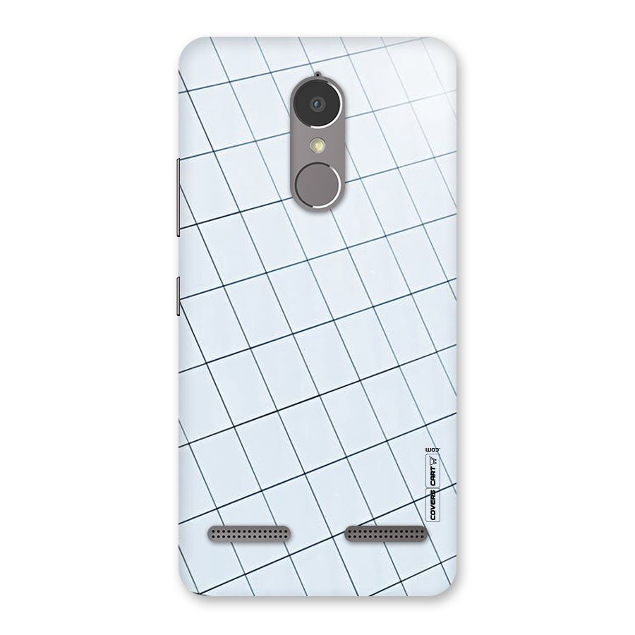 Glass Square Wall Back Case for Lenovo K6