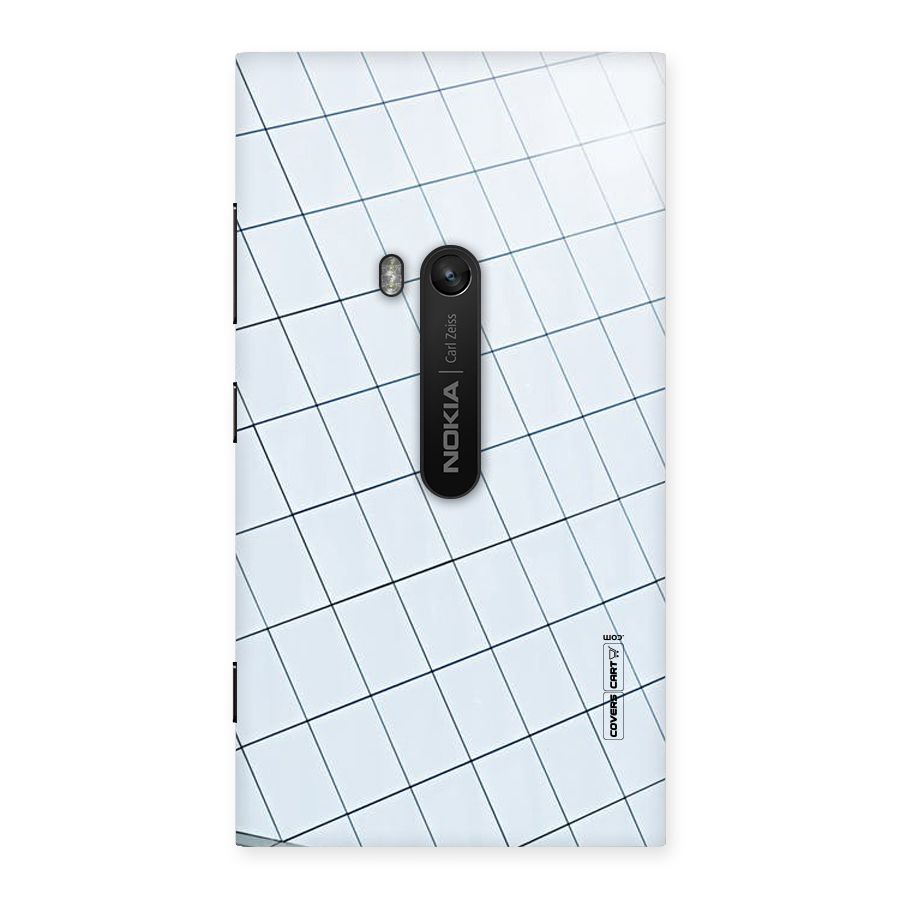 Glass Square Wall Back Case for Lumia 920