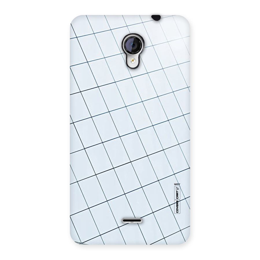 Glass Square Wall Back Case for Micromax Unite 2 A106