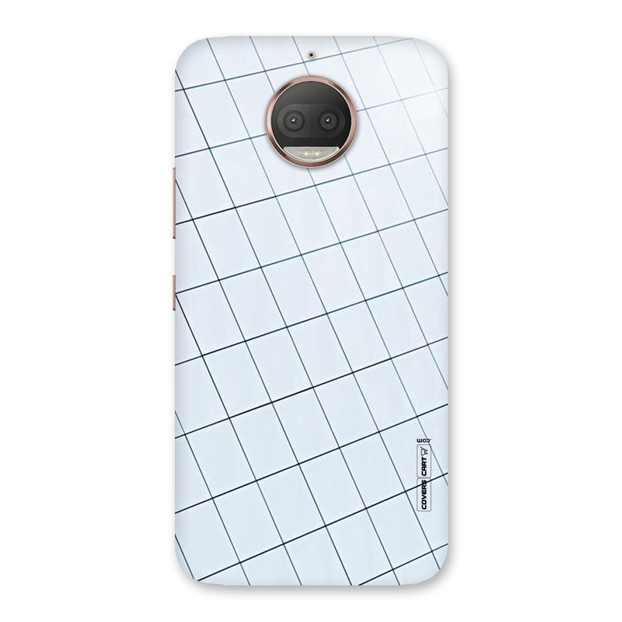 Glass Square Wall Back Case for Moto G5s Plus