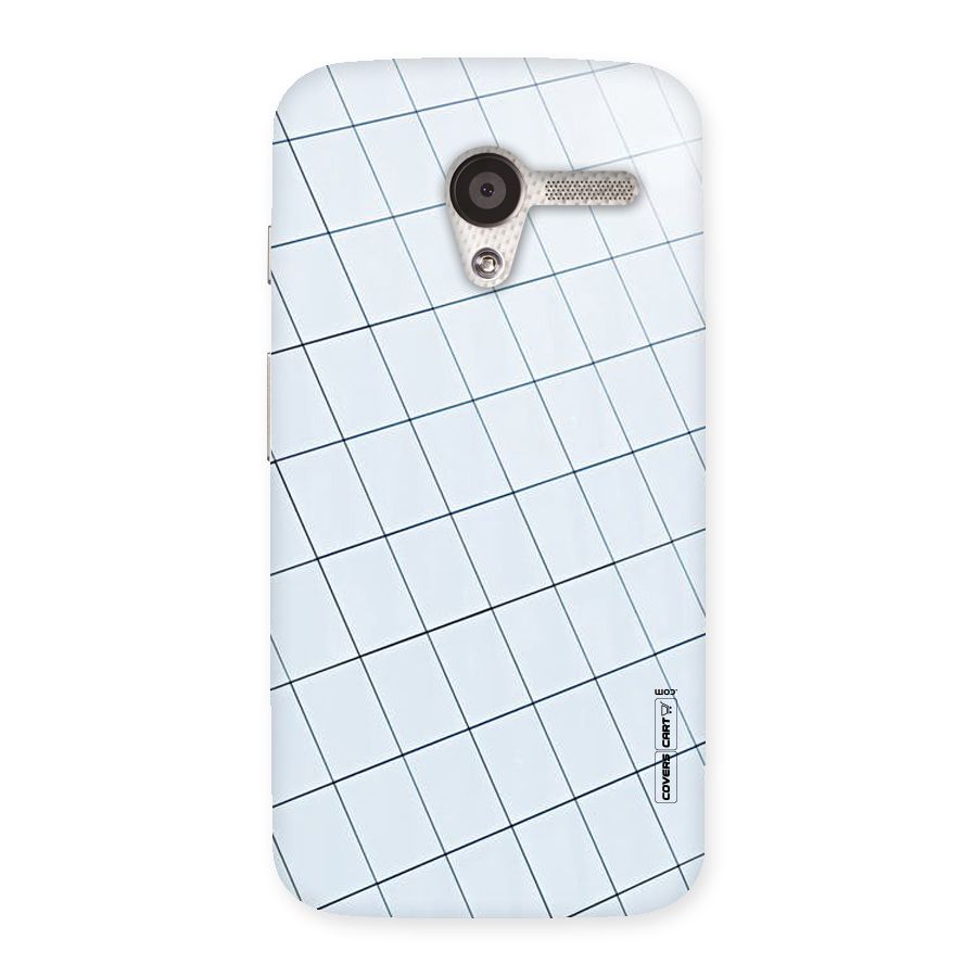 Glass Square Wall Back Case for Moto X