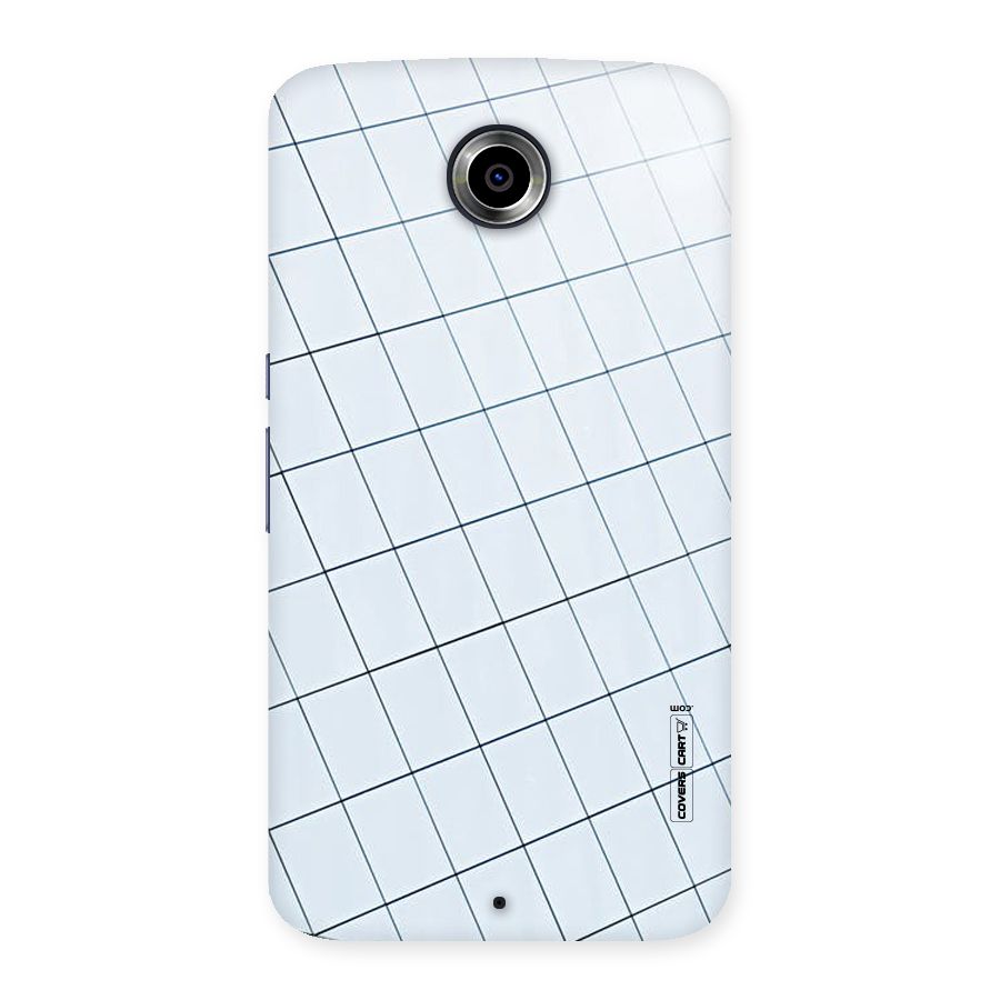 Glass Square Wall Back Case for Nexsus 6