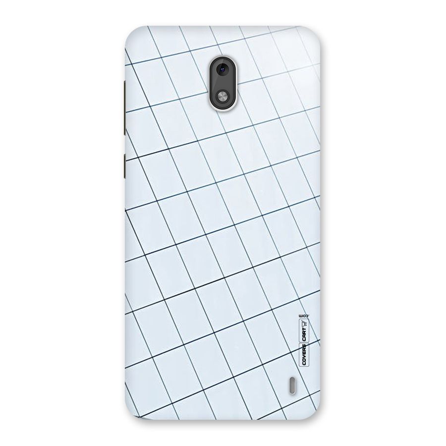 Glass Square Wall Back Case for Nokia 2