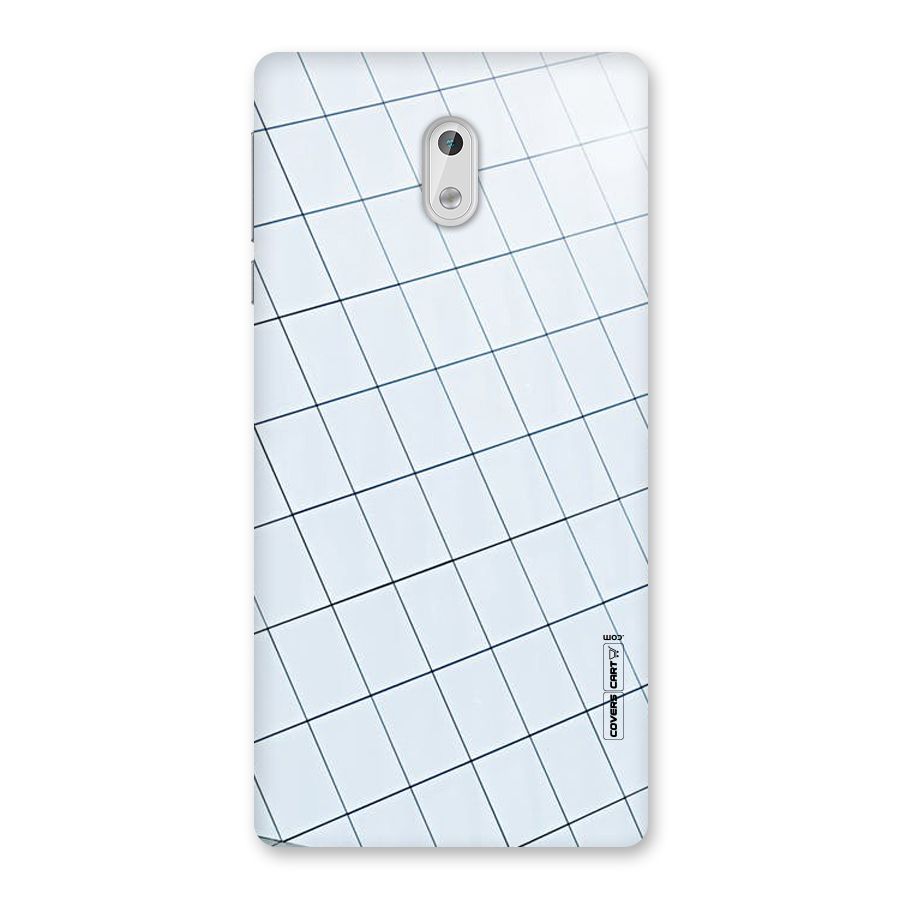 Glass Square Wall Back Case for Nokia 3