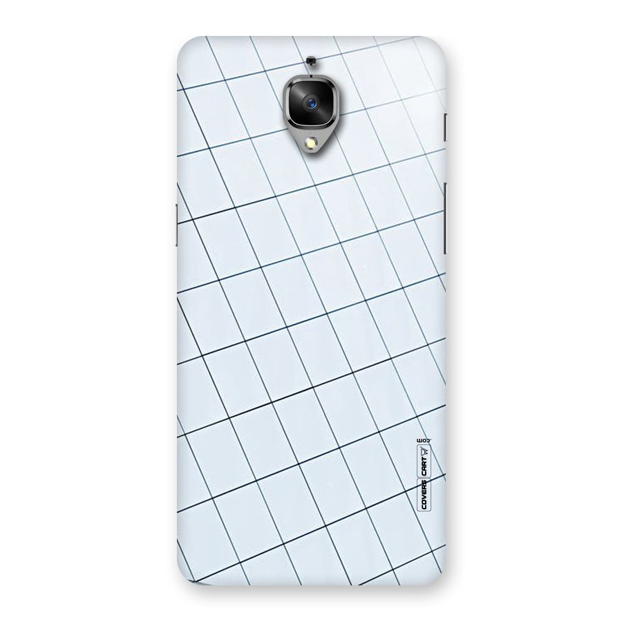 Glass Square Wall Back Case for OnePlus 3T
