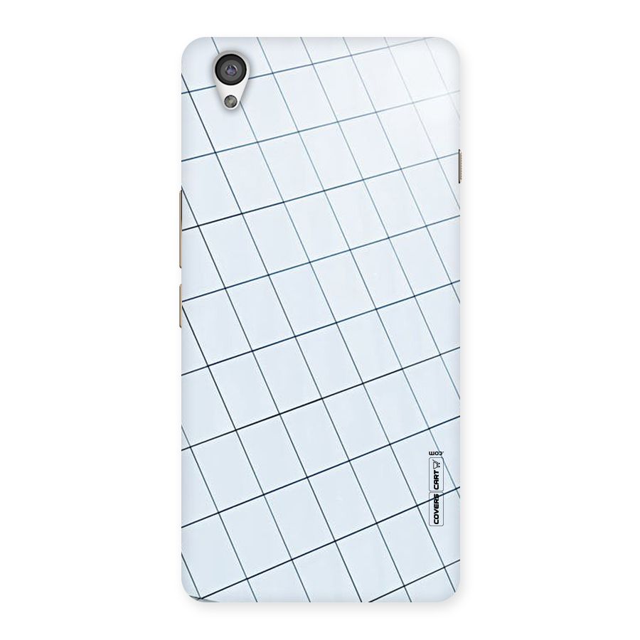 Glass Square Wall Back Case for OnePlus X