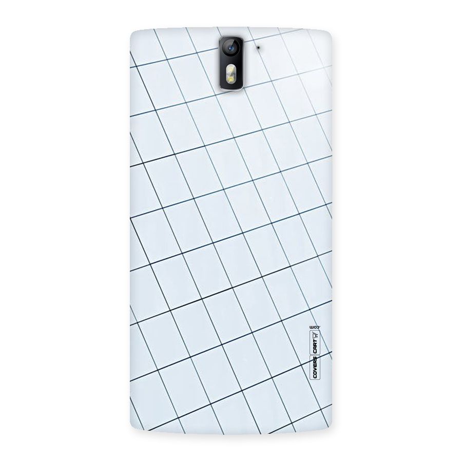 Glass Square Wall Back Case for One Plus One
