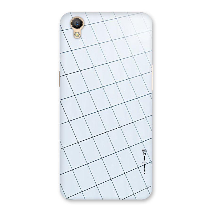 Glass Square Wall Back Case for Oppo A37