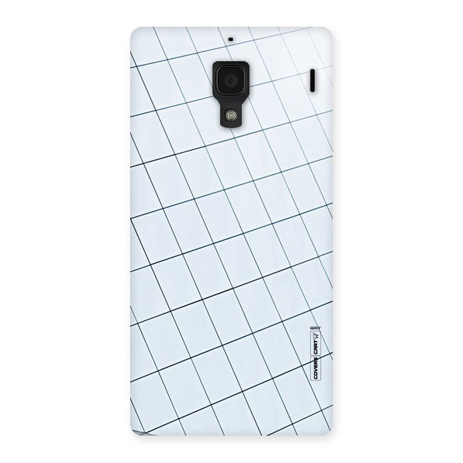 Glass Square Wall Back Case for Redmi 1S