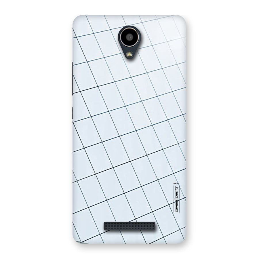 Glass Square Wall Back Case for Redmi Note 2