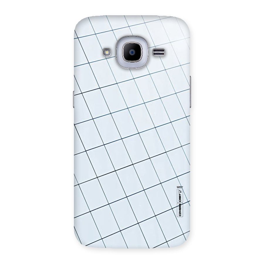Glass Square Wall Back Case for Samsung Galaxy J2 2016
