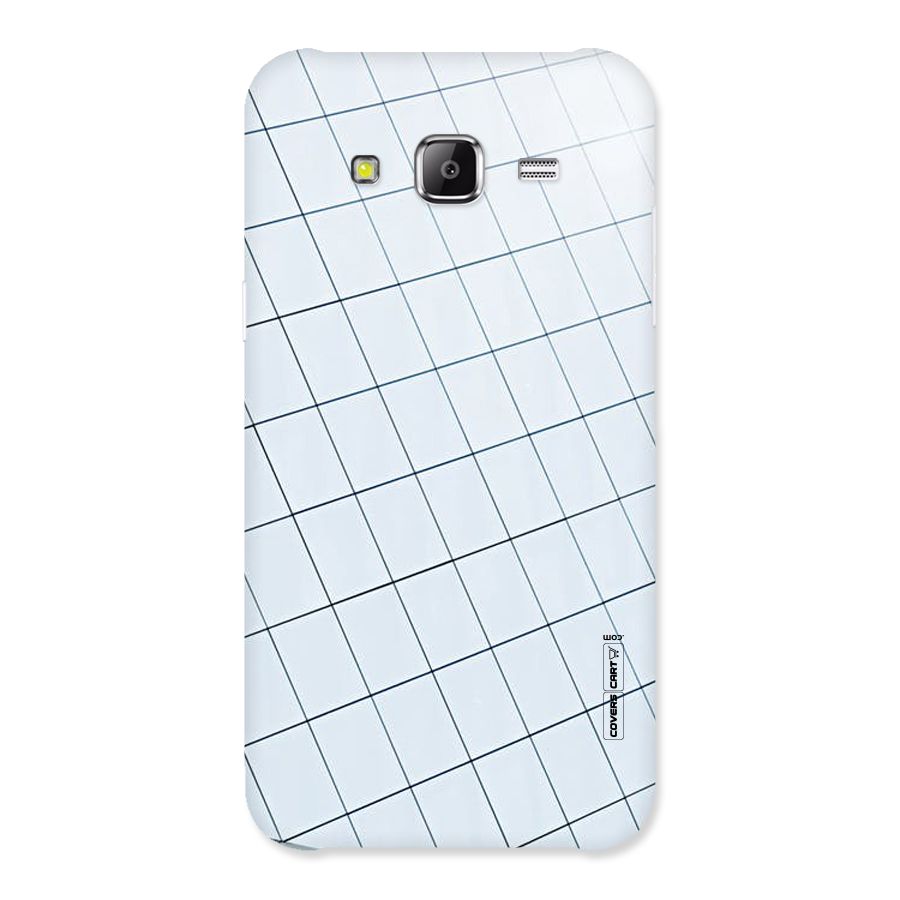 Glass Square Wall Back Case for Samsung Galaxy J5