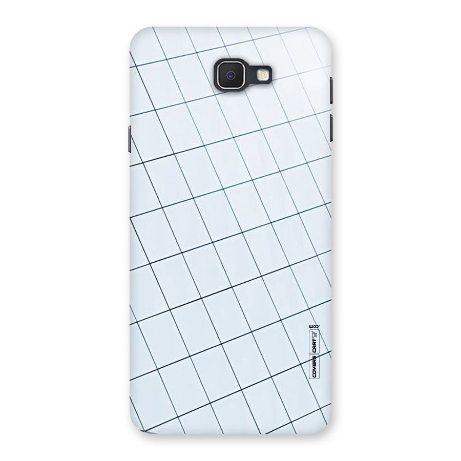 Glass Square Wall Back Case for Samsung Galaxy J7 Prime