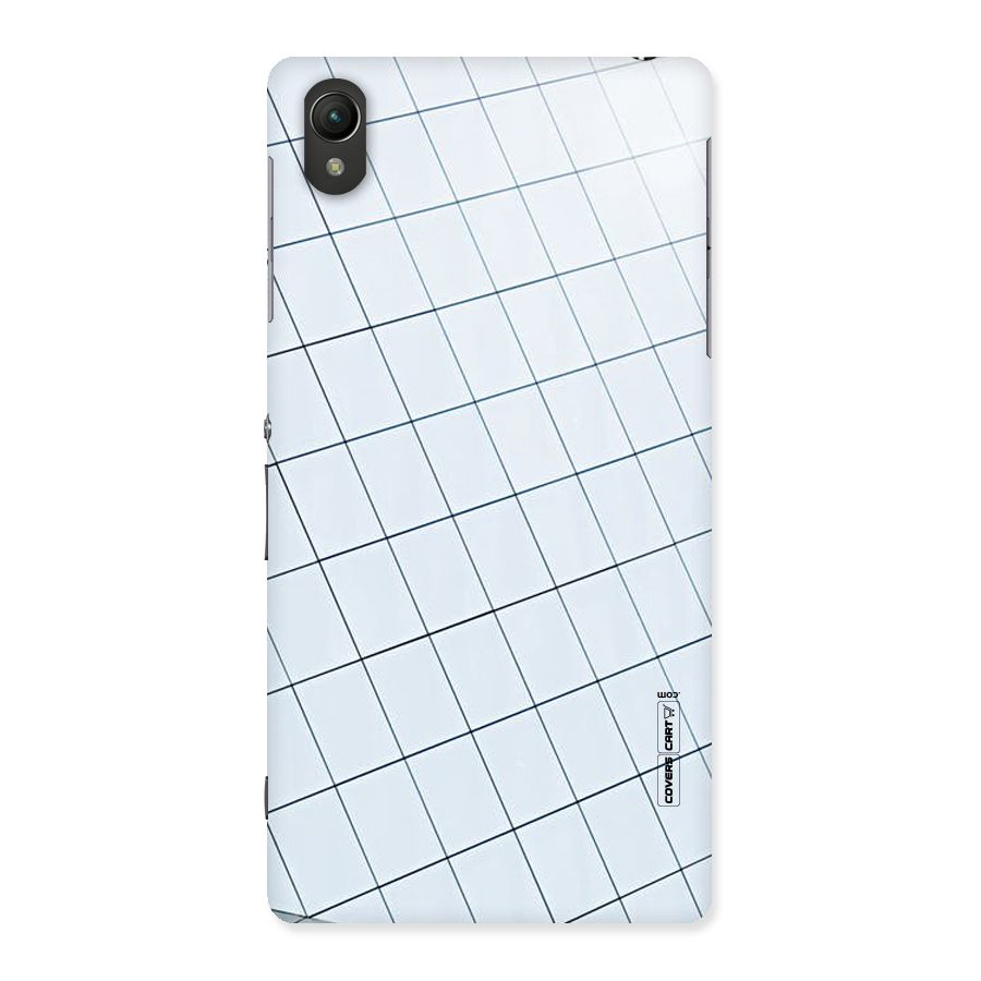 Glass Square Wall Back Case for Sony Xperia Z2