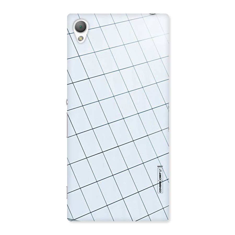 Glass Square Wall Back Case for Sony Xperia Z3