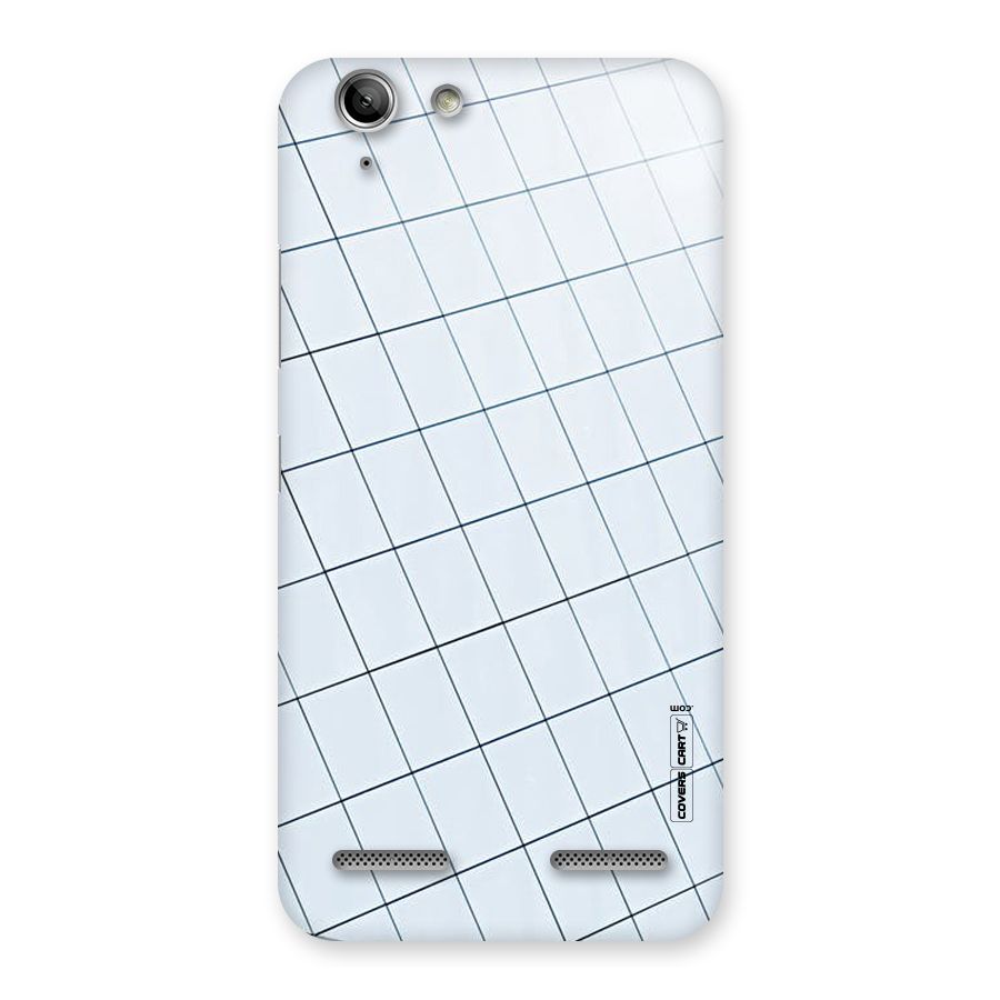 Glass Square Wall Back Case for Vibe K5 Plus