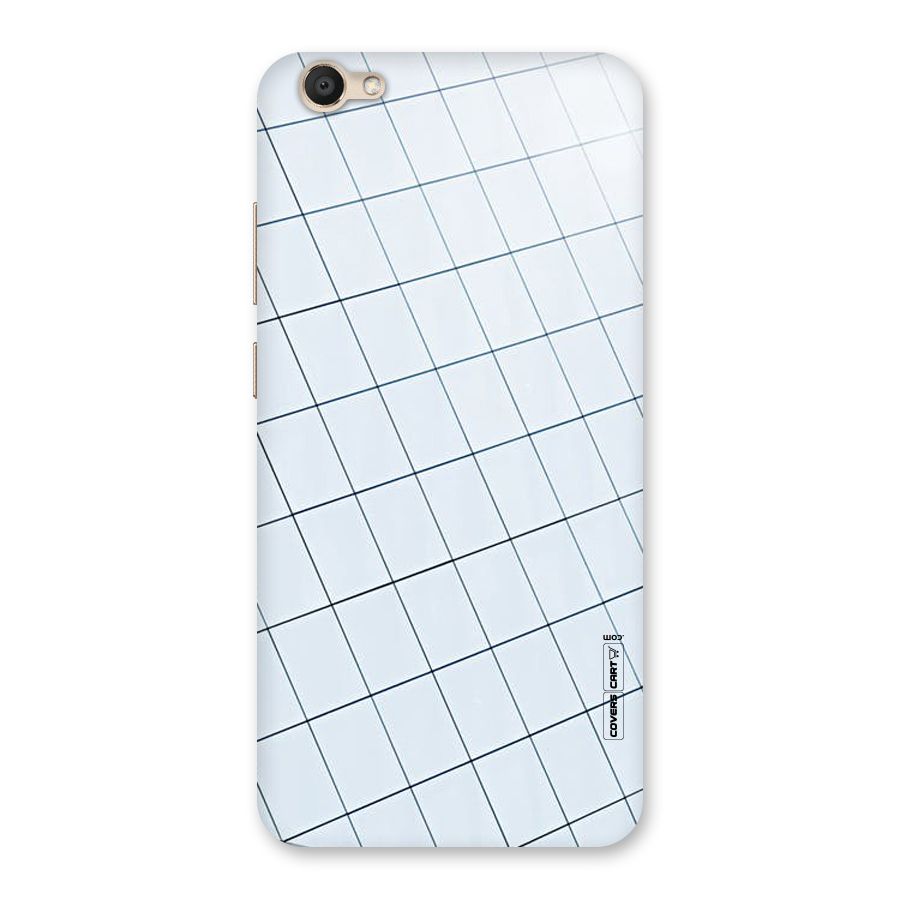 Glass Square Wall Back Case for Vivo V5