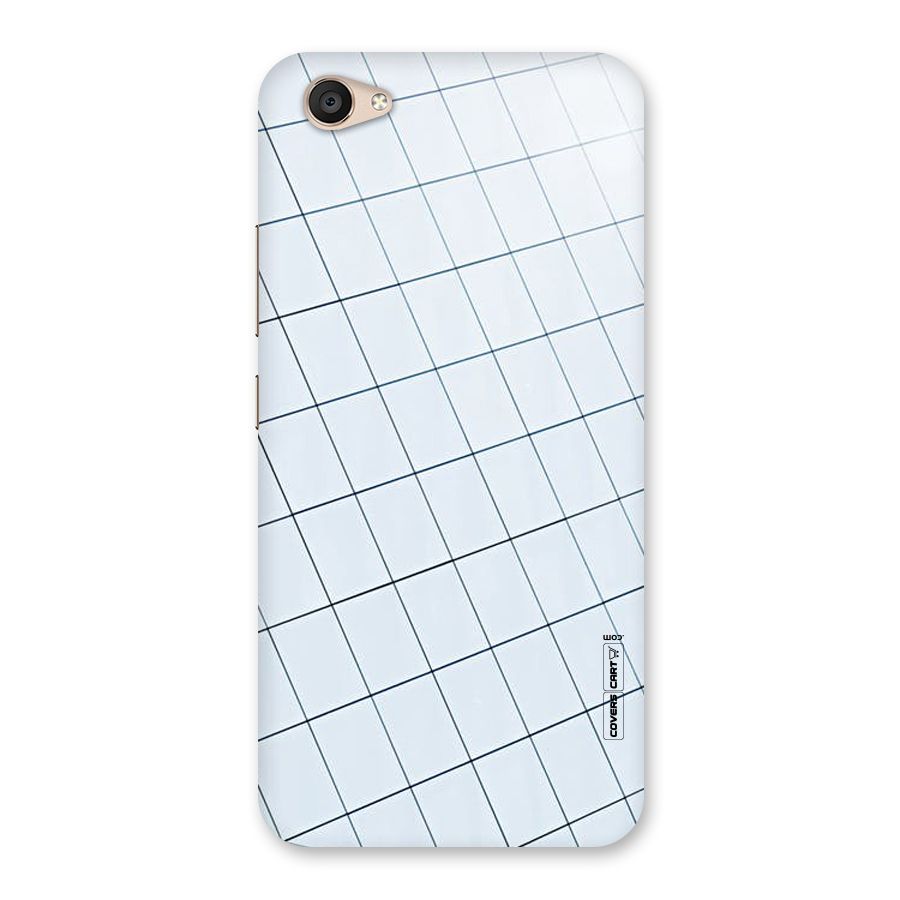 Glass Square Wall Back Case for Vivo V5 Plus
