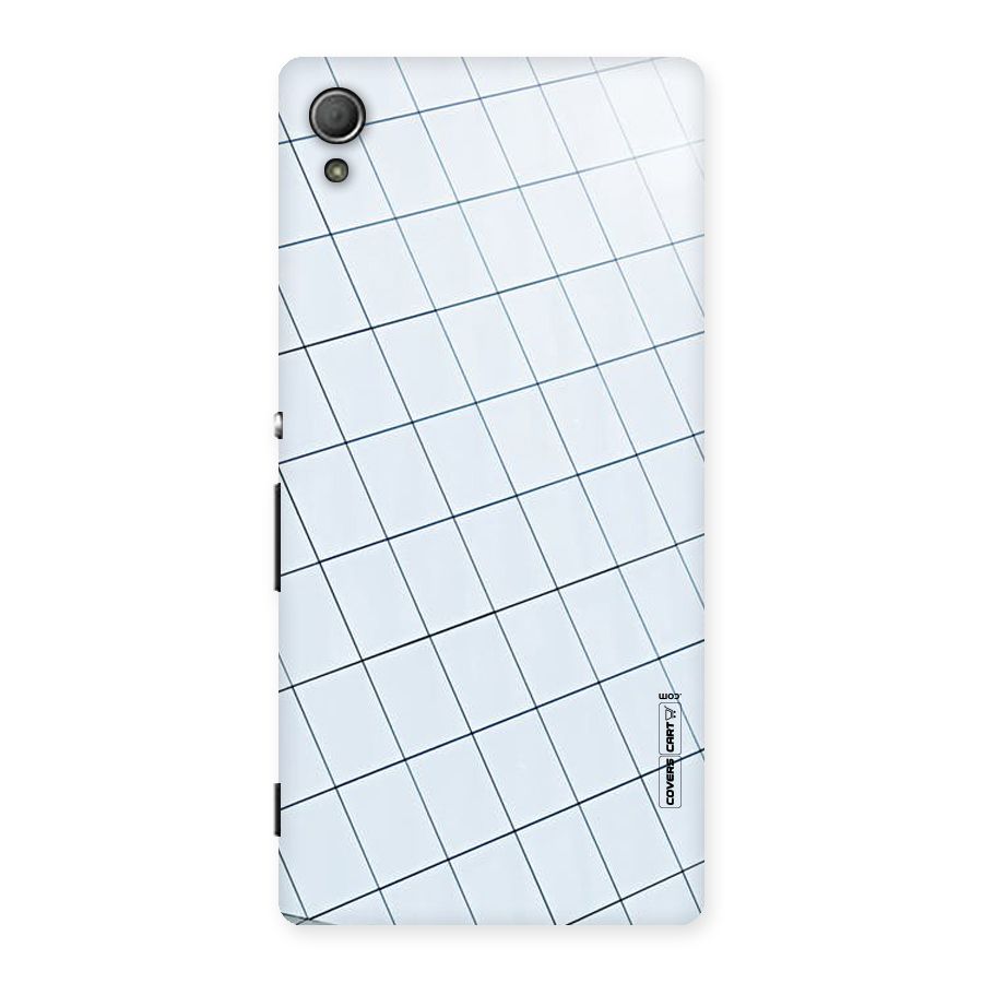Glass Square Wall Back Case for Xperia Z3 Plus