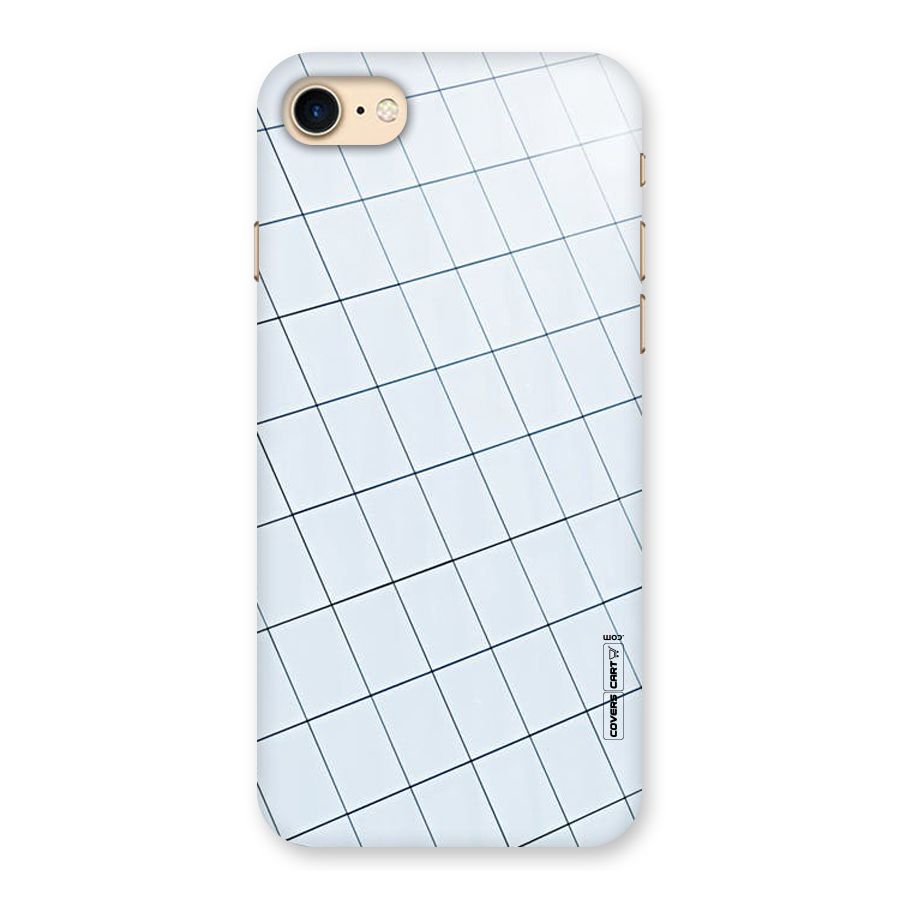 Glass Square Wall Back Case for iPhone 7