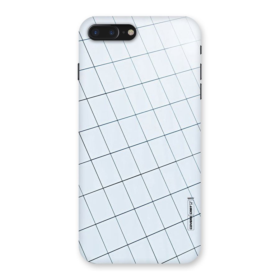 Glass Square Wall Back Case for iPhone 7 Plus