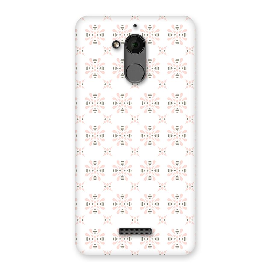 Pink Floral Pattern Back Case for Coolpad Note 5