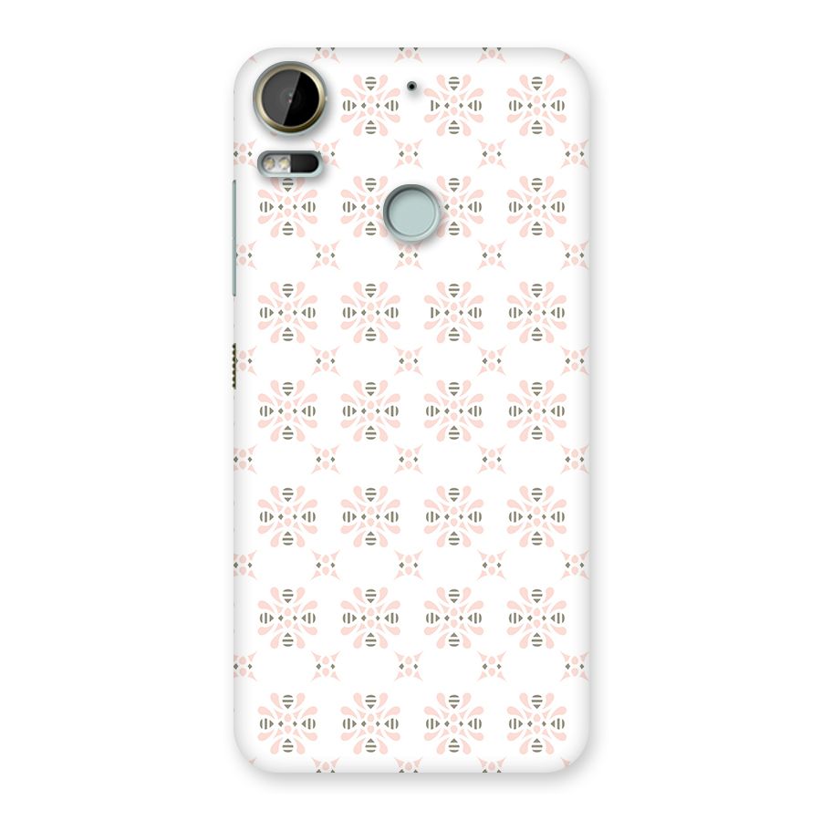 Pink Floral Pattern Back Case for Desire 10 Pro