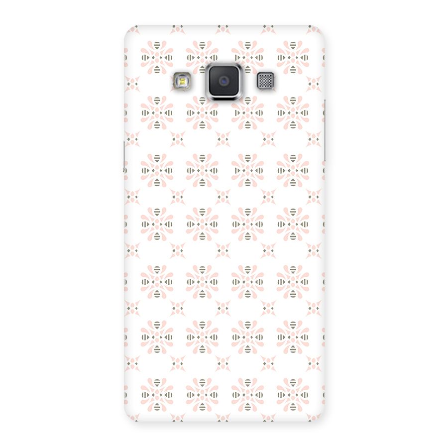 Pink Floral Pattern Back Case for Galaxy Grand Max