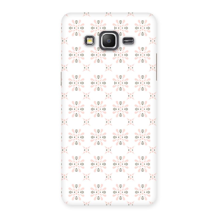 Pink Floral Pattern Back Case for Galaxy Grand Prime