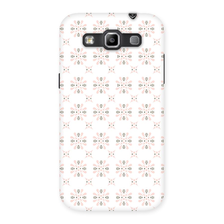 Pink Floral Pattern Back Case for Galaxy Grand Quattro