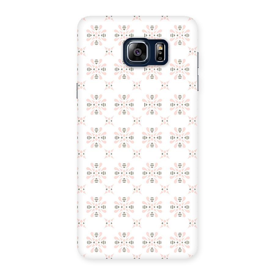 Pink Floral Pattern Back Case for Galaxy Note 5