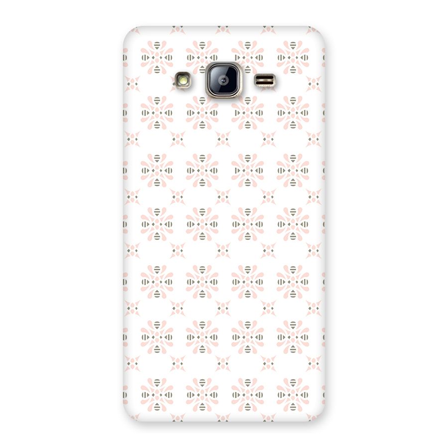 Pink Floral Pattern Back Case for Galaxy On5