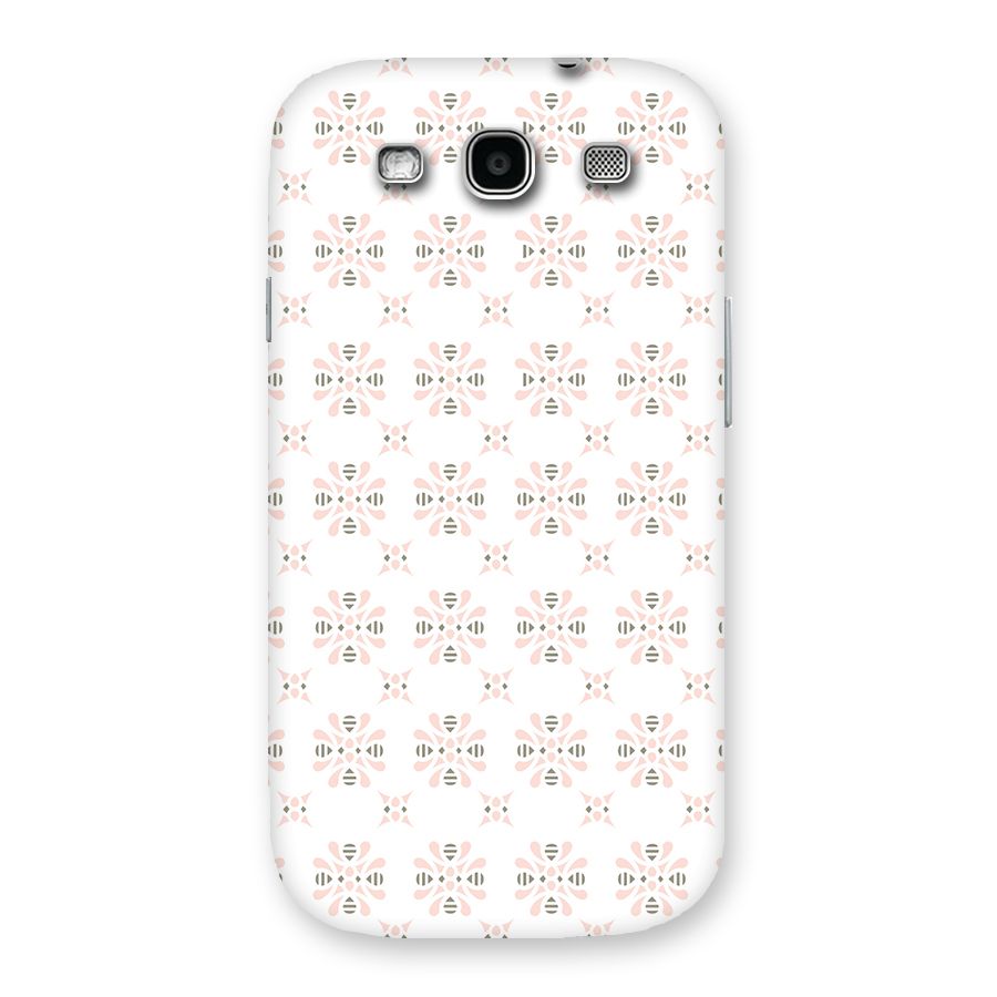 Pink Floral Pattern Back Case for Galaxy S3