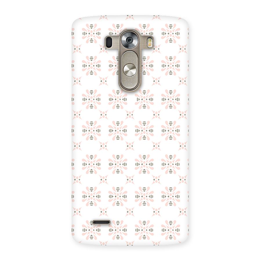 Pink Floral Pattern Back Case for LG G3