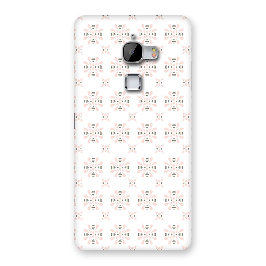 Pink Floral Pattern Back Case for LeTv Le Max