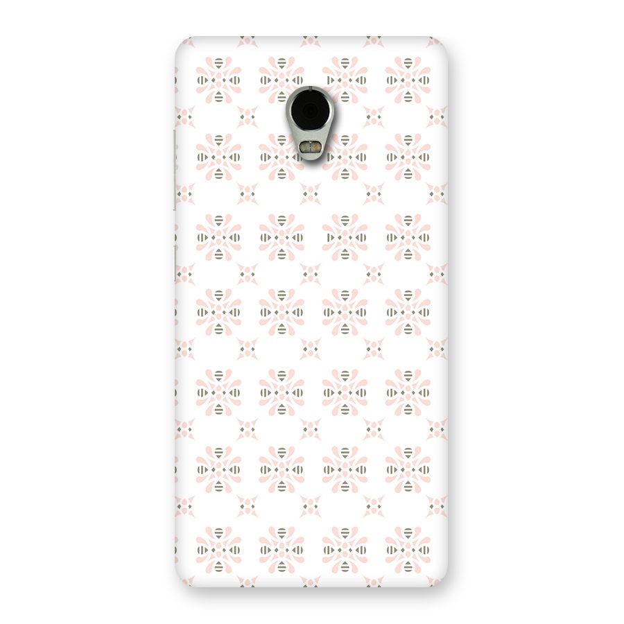 Pink Floral Pattern Back Case for Lenovo Vibe P1