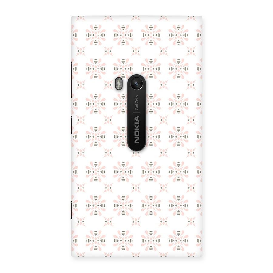 Pink Floral Pattern Back Case for Lumia 920