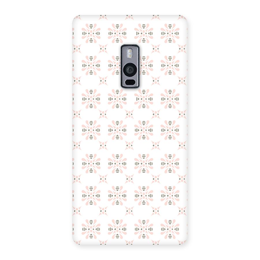 Pink Floral Pattern Back Case for OnePlus Two
