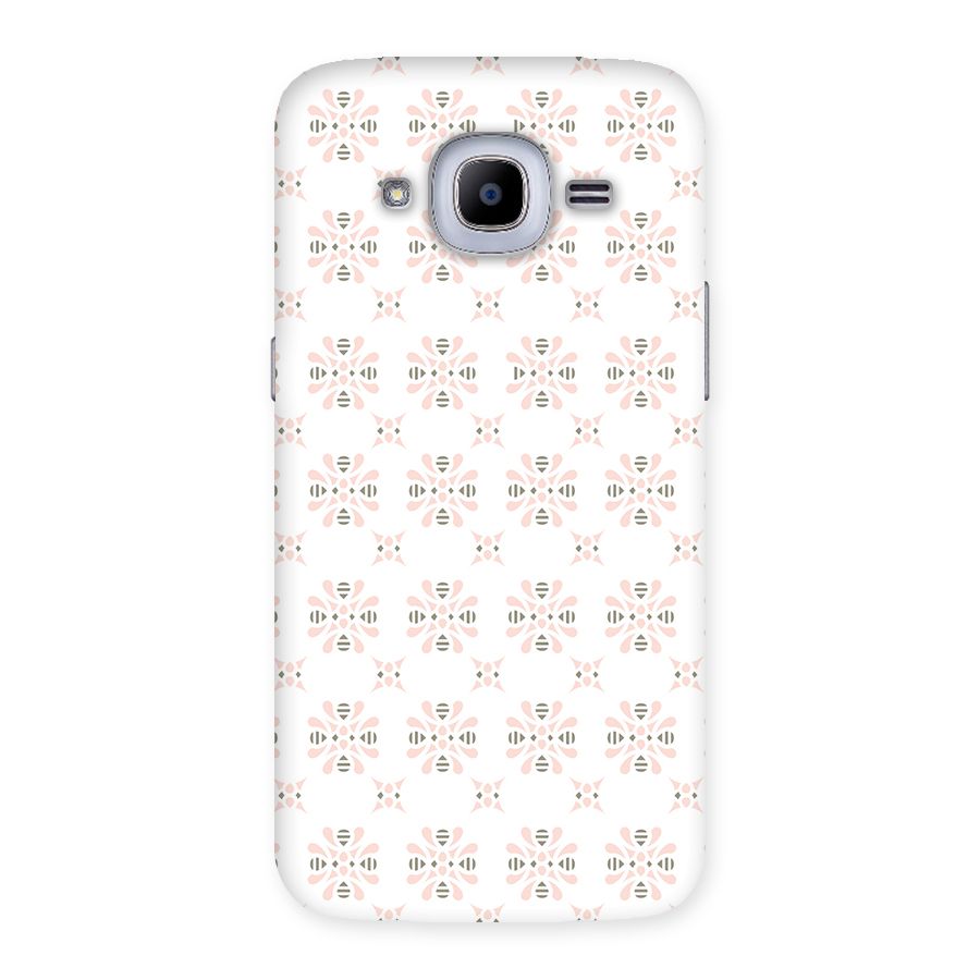 Pink Floral Pattern Back Case for Samsung Galaxy J2 2016