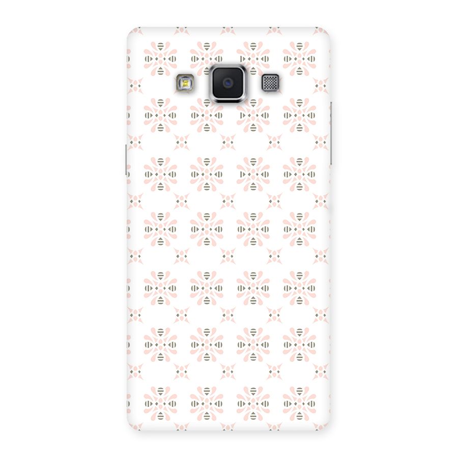 Pink Floral Pattern Back Case for Samsung Galaxy A5