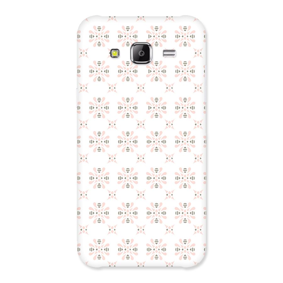 Pink Floral Pattern Back Case for Samsung Galaxy J5