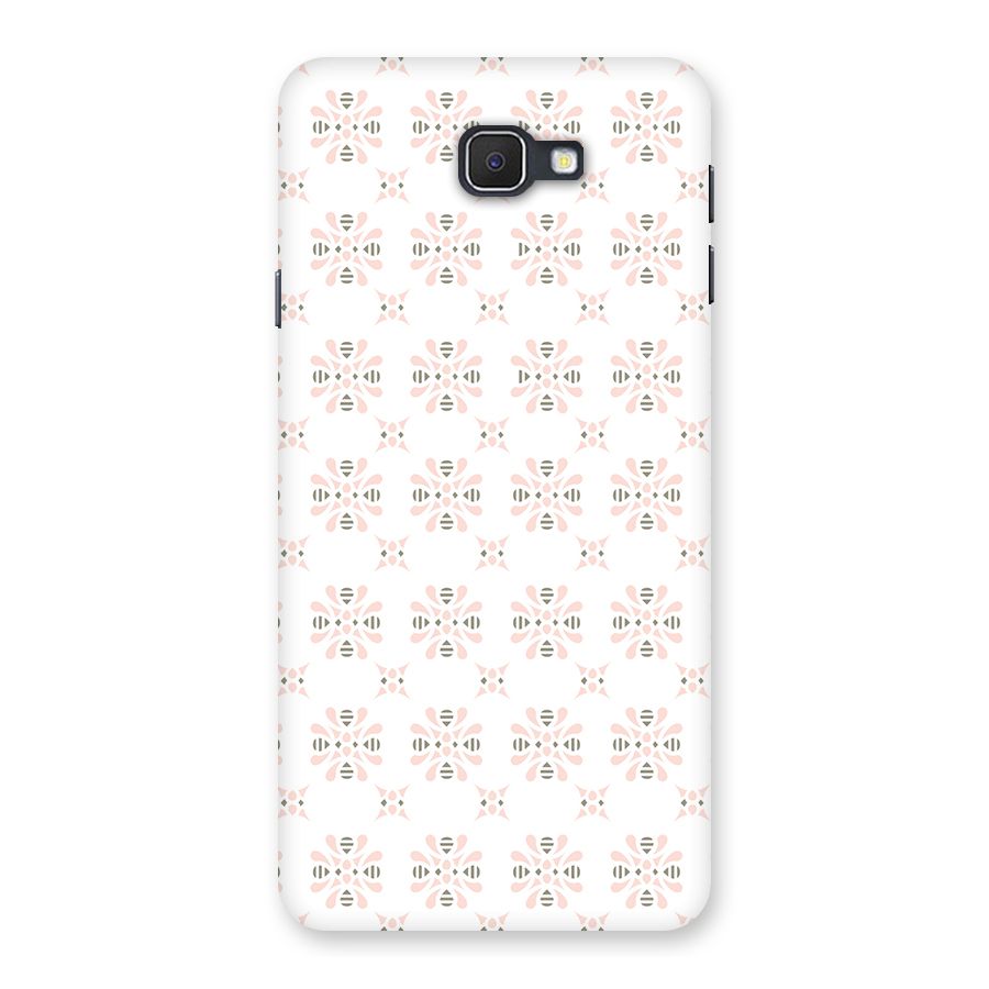 Pink Floral Pattern Back Case for Samsung Galaxy J7 Prime
