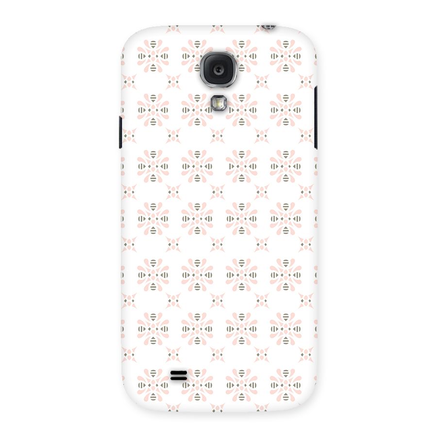 Pink Floral Pattern Back Case for Samsung Galaxy S4